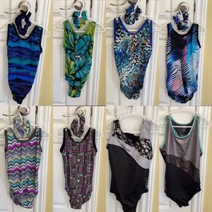 8 piece Gymnastics suits